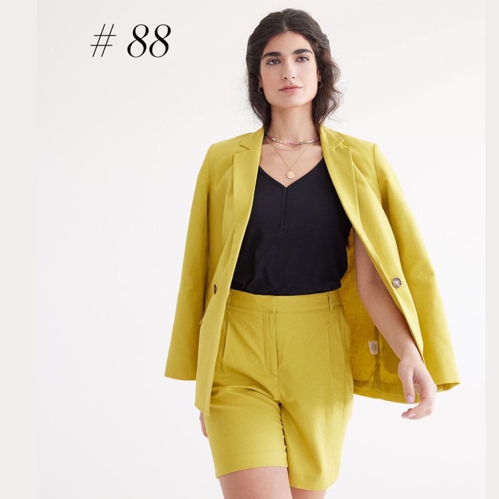 [#88] NWT Yellow Blazer, Size 22
